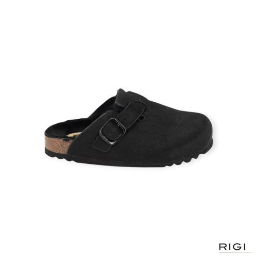 Scholl Slipper - Muil Zwart
