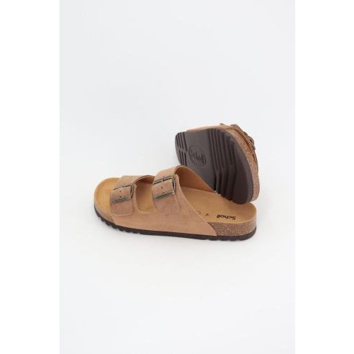 Scholl Slipper - Muiltje  Taupe heren (Julien Sue F30074 - Julien Sue F30074) - Rigi