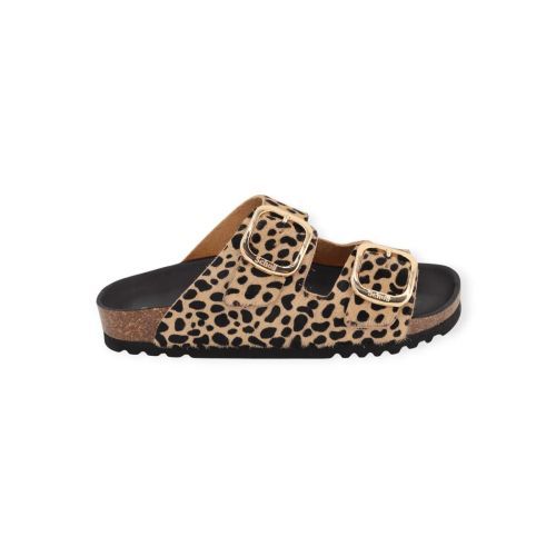 Scholl Slipper Leopard