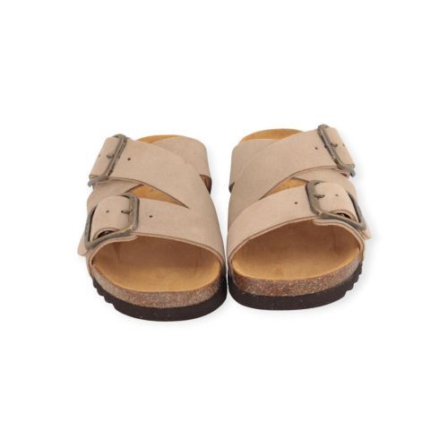 Scholl Selene slipper in beige suède voor dames