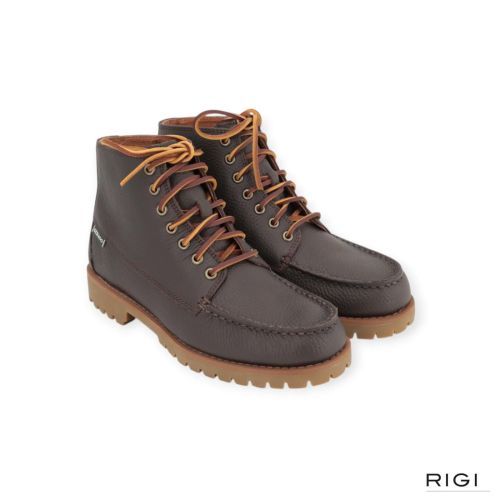Sebago Campsides Carter enkellaars voor heren in bruin leer. Sebago Campsides Carter enkellaars voor heren in bruin leer.