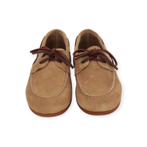 Sebago Citysides Owen dames mocassin originele bootschoen in zand suede.