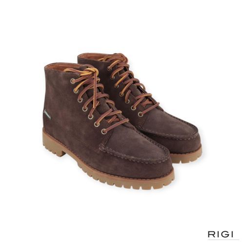 Sebago Campsides Parker enkellaars voor heren in bruin suède. Sebago Campsides Parker enkellaars voor heren in bruin suède.