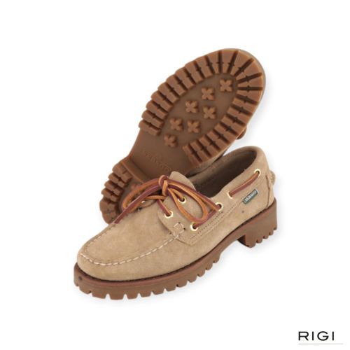 Sebago Campsides Ranger Artisan OX voor dames in zand suède. Sebago Campsides Ranger Artisan OX voor dames in zand suède.