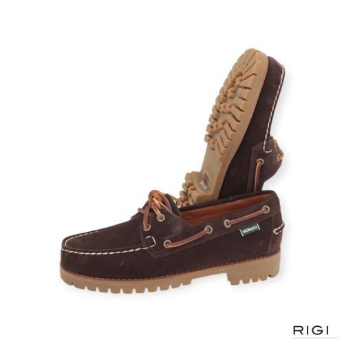 Sebago Campsides Ranger Suède veterschoen voor heren in bruin suède. Sebago Campsides Ranger Suède veterschoen voor heren in bruin suède.