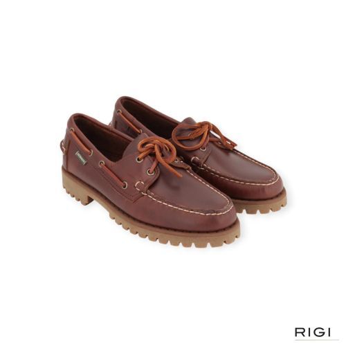 Sebago Citysides Ranger Waxy Campsides 7001HU0 heren veterschoen in bruin leer. Sebago Citysides Ranger Waxy Campsides 7001HU0 heren veterschoen in bruin leer.