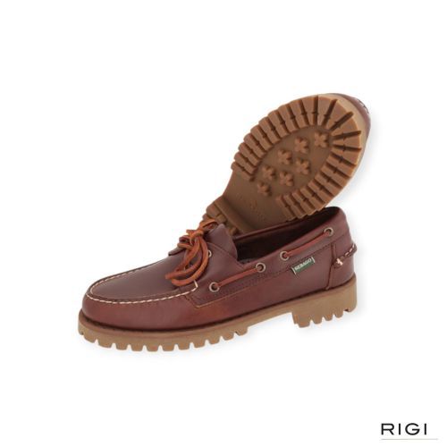 Sebago Citysides Ranger Waxy Campsides 7001HU0 heren veterschoen in bruin leer. Sebago Citysides Ranger Waxy Campsides 7001HU0 heren veterschoen in bruin leer.