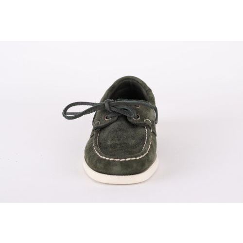 Sebago Docksides heren boot schoen suede groen 7111PTWLP8