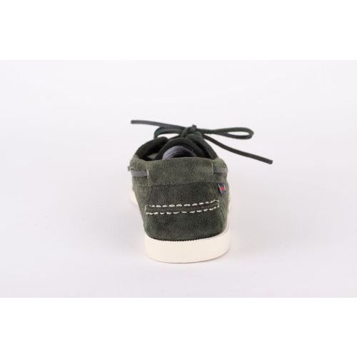 Sebago Docksides heren boot schoen suede groen 7111PTWLP8