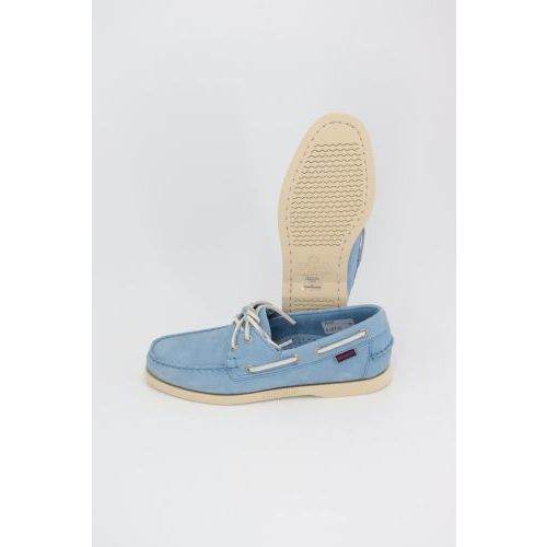 Sebago - Docksides Bootschoen Licht blauw heren (Portland Nubuck 7000GA0981 - Portland Nubuck 7000GA0981) - Rigi