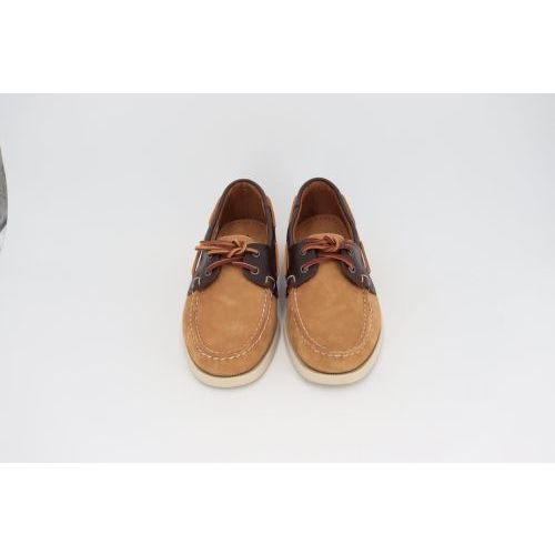 Sebago - Docksides Bootschoen Camel heren (Portland Nubuck Waxy 78123HWA5D - Portland Nubuck Waxy 78123HWA5) - Rigi