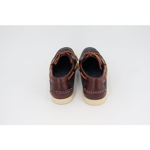 Sebago - Docksides Bootschoen Blauw heren (Portland Nubuck Waxy 78123HWAG2 - Portland Nubuck Waxy 78123HWAG) - Rigi