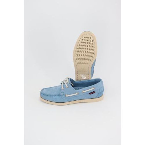 Sebago - Docksides Bootschoen Licht blauw dames (Portland Nubuck Woman 74121SW981 - Portland Nubuck Woman 74121SW9) - Rigi