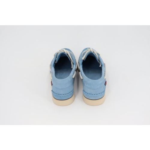 Sebago - Docksides Bootschoen Licht blauw dames (Portland Nubuck Woman 74121SW981 - Portland Nubuck Woman 74121SW9) - Rigi