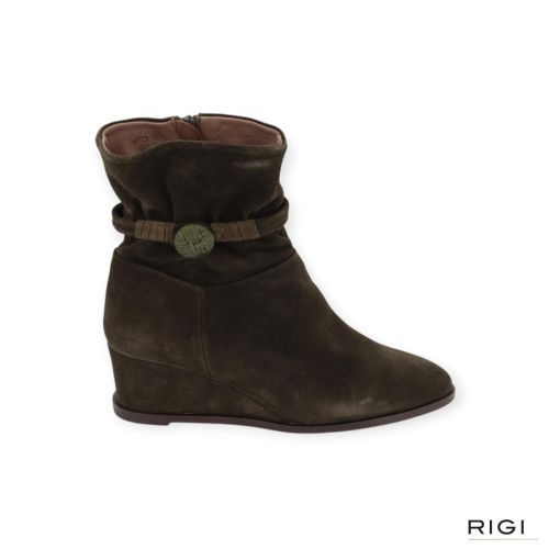 Softwaves Enkellaars - Boots Groen
