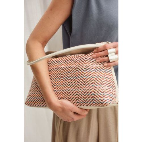 Softwaves Hand- en schoudertas Off wit