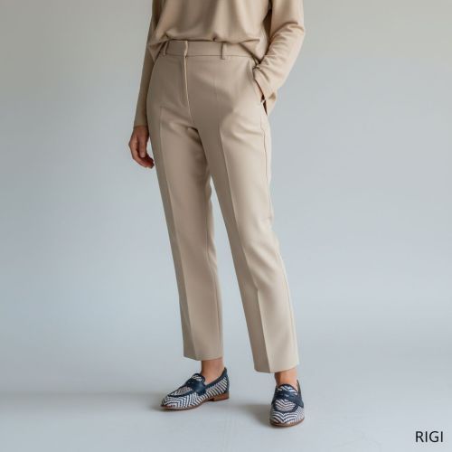 Softwaves Sel Mocassin in blauw met multi tressé voor dames. 