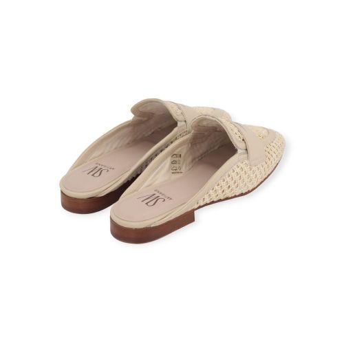 Softwaves sinclair dames slipper muil in off wit raffia leer. Softwaves sinclair dames slipper muil in off wit raffia leer.