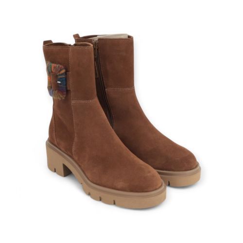 Softwaves Enkellaars - Boots Cognac dames (Valeria 9.29.01/001 - Valeria 9.29.01/001) - Rigi