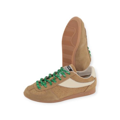 Stkn Stokton sneaker Curry D-02 voor dames in beige suède