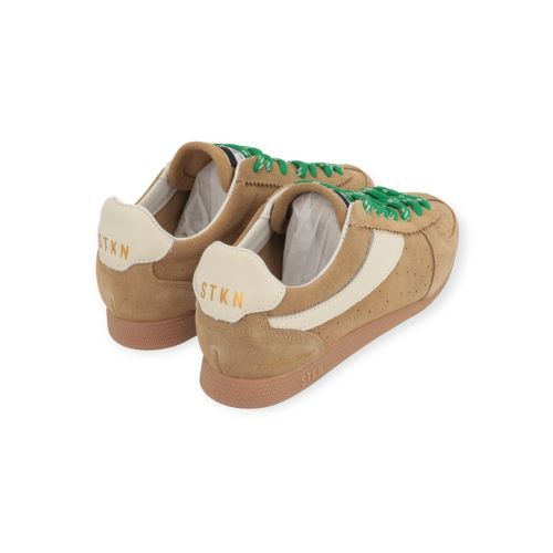 Stkn Stokton sneaker Curry D-02 voor dames in beige suède