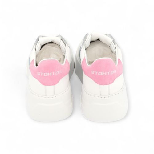 Stokton Sneaker Wit dames (Fiscia Pelle 651-D Sneaker - Fiscia Pelle 651-D Sneaker) - Rigi