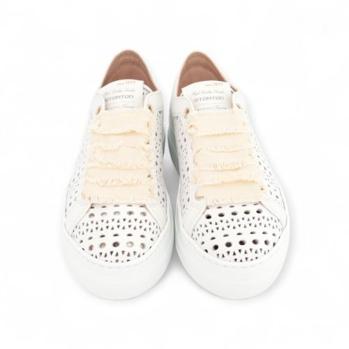 Stokton Sneaker Wit dames (Nuova Foratura 122-D Sneaker - Nuova Foratura 122-D Sneaker) - Rigi Stokton Sneaker Wit dames (Nuova Foratura 122-D Sneaker - Nuova Foratura 122-D Sneaker) - Rigi