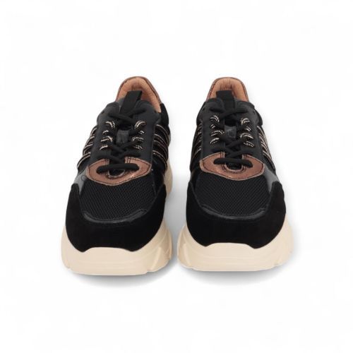 Tango Sneaker Zwart dames (Kady fat 435-r - Kady fat 435-r) - Rigi