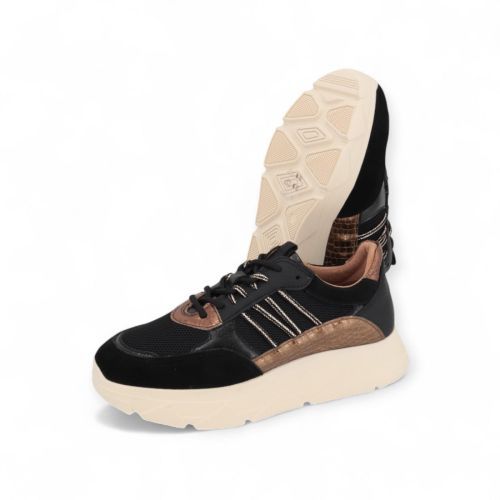 Tango Sneaker Zwart dames (Kady fat 435-r - Kady fat 435-r) - Rigi