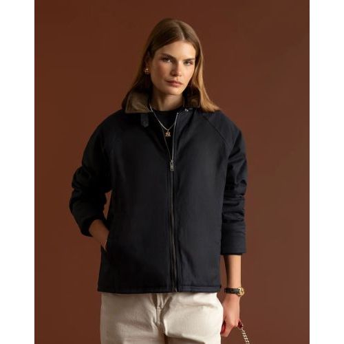 Mercer The Mercer Blouson Jacket, jas voor dames en heren, unisex in blauw kleur. Mercer The Mercer Blouson Jacket, jas voor dames en heren, unisex in blauw kleur.