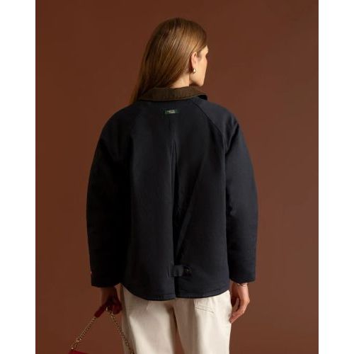 Mercer The Mercer Blouson Jacket, jas voor dames en heren, unisex in blauw kleur. Mercer The Mercer Blouson Jacket, jas voor dames en heren, unisex in blauw kleur.