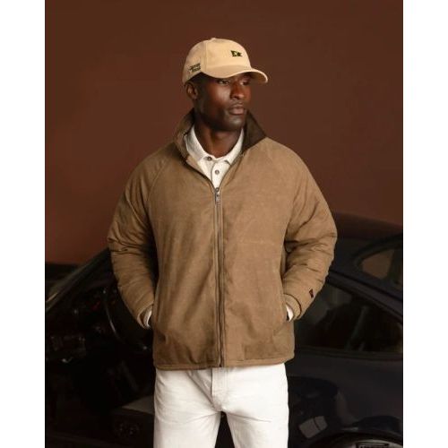 Mercer The Mercer Blouson Jacket, jas voor dames en heren, unisex in zand kleur. Mercer The Mercer Blouson Jacket, jas voor dames en heren, unisex in zand kleur.