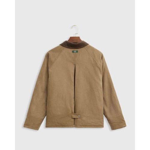 Mercer The Mercer Blouson Jacket, jas voor dames en heren, unisex in zand kleur. Mercer The Mercer Blouson Jacket, jas voor dames en heren, unisex in zand kleur.