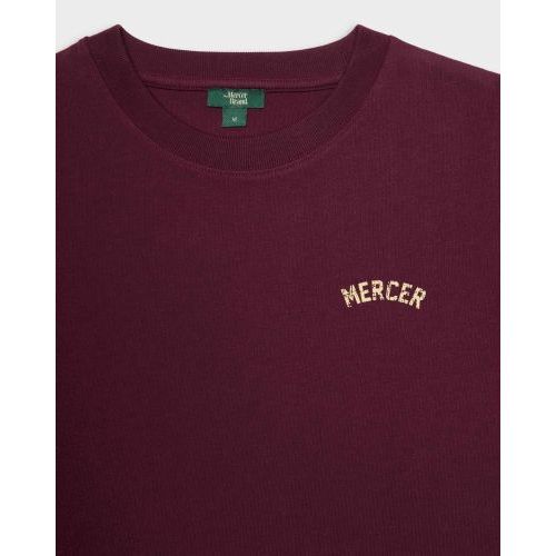 Mercer T-shirt Bordeaux unisex (The Mercer Classic Tee W (MEAP263005) - The Mercer Classic Tee W (MEAP) - Rigi Mercer T-shirt Bordeaux unisex (The Mercer Classic Tee W (MEAP263005) - The Mercer Classic Tee W (MEAP) - Rigi