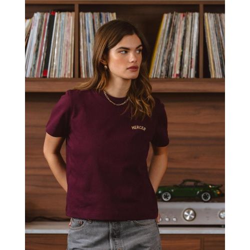 Mercer T-shirt Bordeaux unisex (The Mercer Classic Tee W (MEAP263005) - The Mercer Classic Tee W (MEAP) - Rigi Mercer T-shirt Bordeaux unisex (The Mercer Classic Tee W (MEAP263005) - The Mercer Classic Tee W (MEAP) - Rigi
