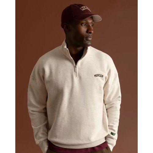 Mercer Sweater - Trui Zand unisex (The Mercer Quarter Zip (MEAP263008) - The Mercer Quarter Zip (MEAP26) - Rigi Mercer Sweater - Trui Zand unisex (The Mercer Quarter Zip (MEAP263008) - The Mercer Quarter Zip (MEAP26) - Rigi