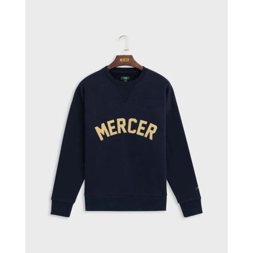 Mercer The Mercer Signature Sweat sweater, trui voor dames en heren in blauw. 
