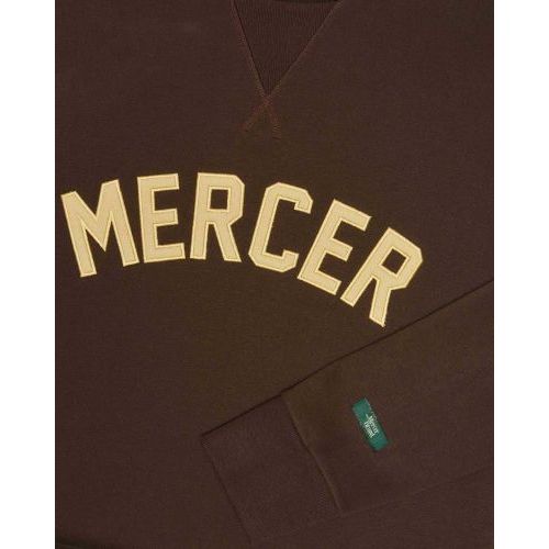 Mercer The Mercer Signature Sweat sweater, trui voor dames en heren in bruin. Mercer The Mercer Signature Sweat sweater, trui voor dames en heren in bruin.