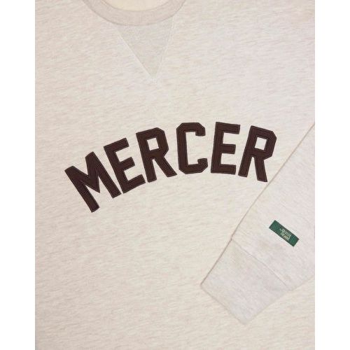 Mercer The Mercer Signature Sweat sweater, trui voor dames en heren in zand. 