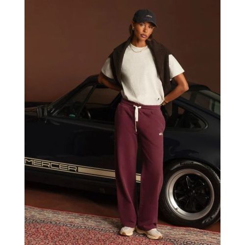 Mercer Broek Bordeaux unisex (The Mercer Sweat Pants W (MEAP263017) - The Mercer Sweat Pants W (MEAP) - Rigi