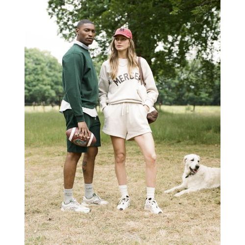 Mercer Short Beige dames (The Mercer Sweat Short W MEAP261017 - The Mercer Sweat Short W MEAP2) - Rigi