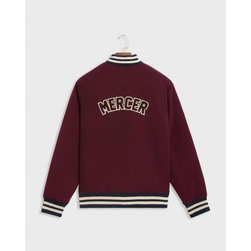 Mercer Jas Bordeaux unisex (The Mercer Varsity Jacket (MEAP263025) - The Mercer Varsity Jacket (MEA) - Rigi Mercer Jas Bordeaux unisex (The Mercer Varsity Jacket (MEAP263025) - The Mercer Varsity Jacket (MEA) - Rigi