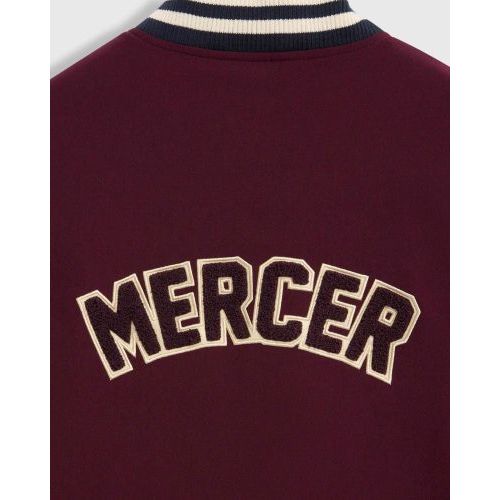Mercer Jas Bordeaux unisex (The Mercer Varsity Jacket (MEAP263025) - The Mercer Varsity Jacket (MEA) - Rigi Mercer Jas Bordeaux unisex (The Mercer Varsity Jacket (MEAP263025) - The Mercer Varsity Jacket (MEA) - Rigi
