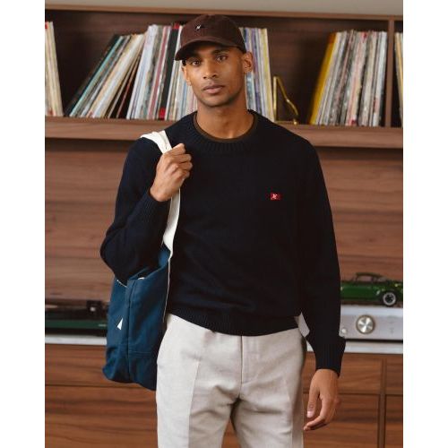 Mercer Sweater - Trui Blauw unisex (The Mercer Wool Knit (MEAP263011) - The Mercer Wool Knit (MEAP2630) - Rigi Mercer Sweater - Trui Blauw unisex (The Mercer Wool Knit (MEAP263011) - The Mercer Wool Knit (MEAP2630) - Rigi