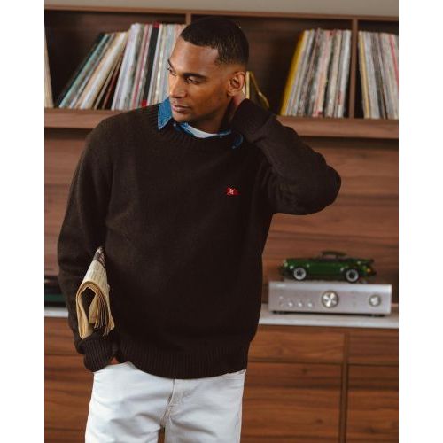 Mercer Sweater - Trui Bruin unisex (The Mercer Wool Knit (MEAP263011) - The Mercer Wool Knit (MEAP2630) - Rigi Mercer Sweater - Trui Bruin unisex (The Mercer Wool Knit (MEAP263011) - The Mercer Wool Knit (MEAP2630) - Rigi