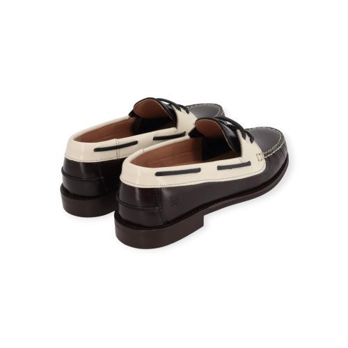 Toc Playboy the Elise mocassin in bordeaux leer.