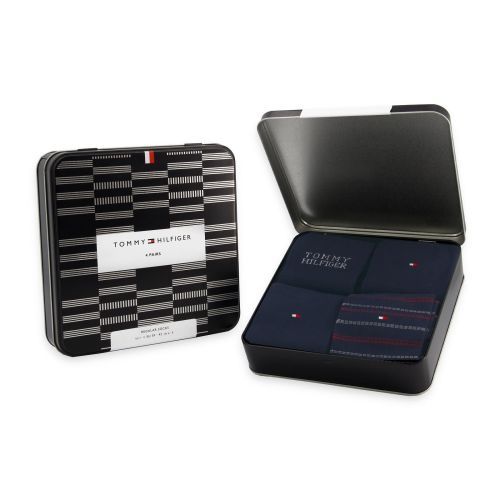 Tommy Hilfiger Kousen Blauw heren (701229780001 TH Men Sock 4P Giftbox Tomm - 701229780001 TH Men Sock 4P Gi) - Rigi