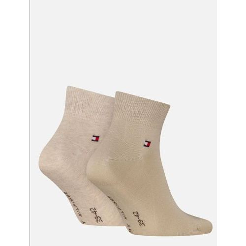 Tommy Hilfiger Quarter sokken voor heren in zand