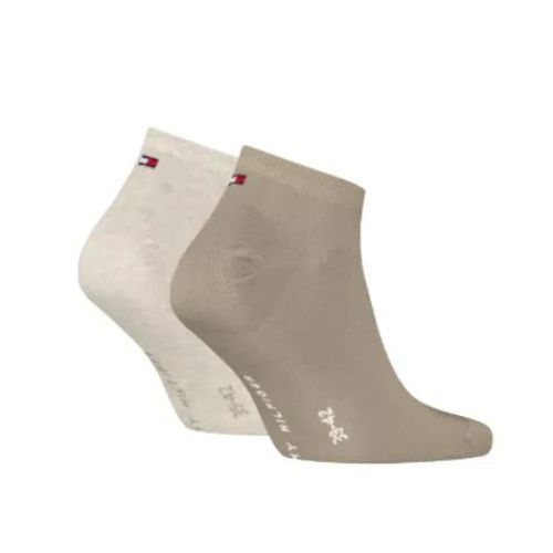 Tommy Hilfiger Sneaker sokken voor heren in zand kleur. 