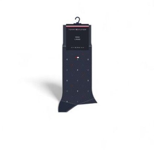Tommy Hilfiger Sokken Blauw heren (SOCK 2P STRUCTURE DOT 701236311002 - SOCK 2P STRUCTURE DOT 70123631) - Rigi